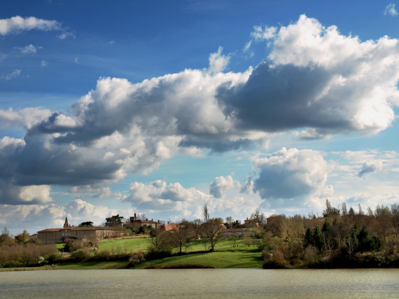 Paysage proche de Toulouse en Digital Blending P40-d1e564