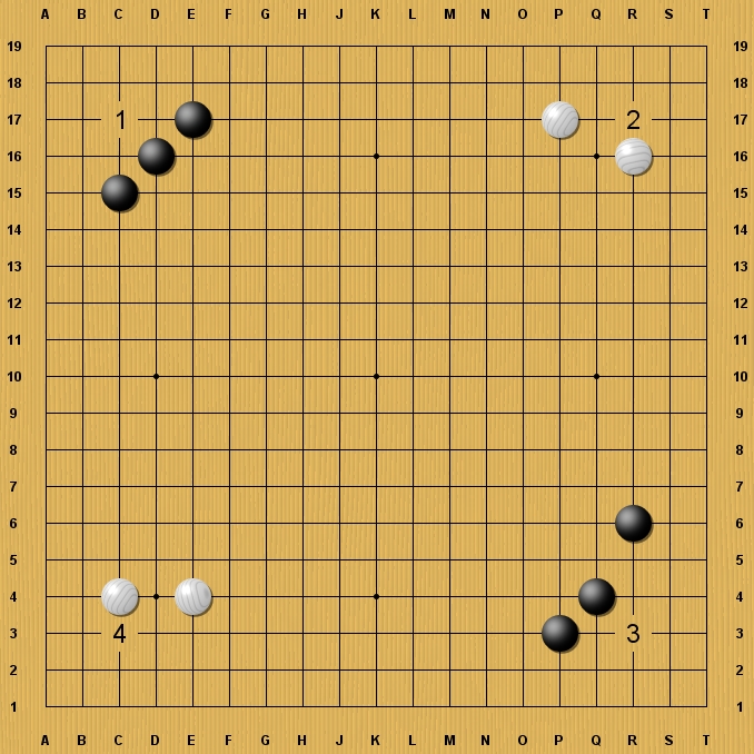 Débutant 30 kyu & + : Le rôle des pierres de bord Coins-1194cc2