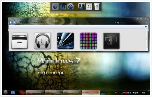My Windows 7 in Vista My Windows 7 in Vista