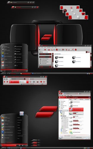 Synthetic WindowBlinds Theme XP Vista