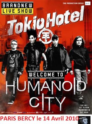 Affiche Humanoid Bercy